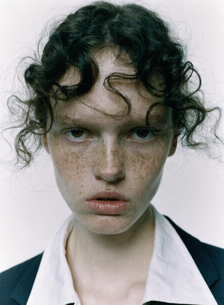 Editorial fashion portrait